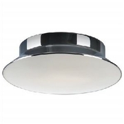 Sunny Lighting - Divine 30cm Flush Mount Ceiling Light in Chrome