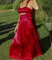 Designer Red Ball Dress