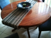 dining setting 4 seat round table 