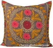 SILK Suzani Bed covers,  Pilow Covers