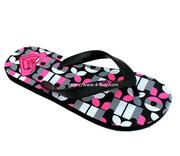 offering ROXY slippers,  shorts,  t-shirts...