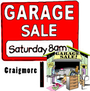 Garage Sale at 34 California Ave in Craigmore 8am-4pm Saturday