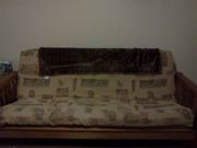 Beautiful wood futon 