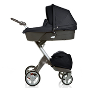 Stokke Xplory Newborn Stroller Carry Cot Dark Navy