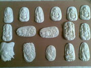 Art handycrafts of Indah creation(Bali)bone and horn pendant