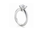 Platinum Solitaire Ring
