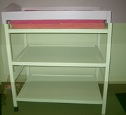 CHANGETABLE - WHITE WOODEN - FOR SALE $80 ono