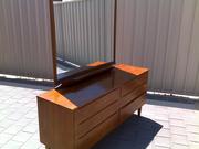 Dressing Table/Large Mirror