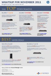 WHATSUP FOR NOVEMBER 2011