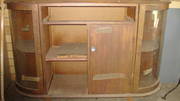 antique display sideboard