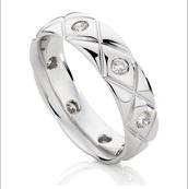 titanium engagement ring