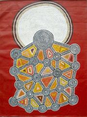 Debra Nangala Aboriginal Art at The Butler Goode Gallery