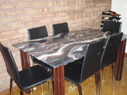 Dining table and 6 Chairs