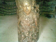 Art gallery of Mr M Wayan Wetja's(Bali)Lady mermaid wood carving