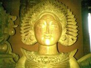 Balinese legong dancing statue