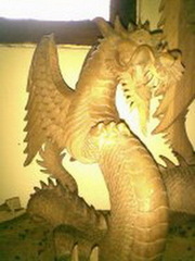 Dragon statue