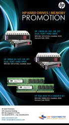 HP Hard Drives / Memory/Server Promotion