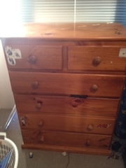 Wooden Chested Draws