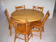 Solid pine dining table 