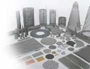 Wire mesh filter with woven mesh or welded type for separation