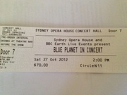 Sydney Opera House Concert tickets for sales