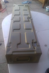 Ammo Box for sale,  WW2,  stamped with 1943. Make an offer.