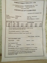 SIDCROME TORQU WRENCH 3/4 DRIVE