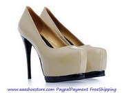 Wholesale Gianmarco Lorenzi Platform Pump White Suede Pump Free shippi