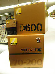 Nikon D600 Digital SLR Camera Body 24.3 Megapixel,  FX Format,  