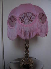 Pretty pink lamp