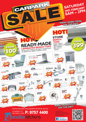 Bathroom Products & Accessories Car Park Sale 2nd Feb Save up to 70%