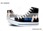 Hottest sale-Black Butler Hand Painted canvas shoes!