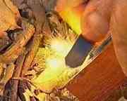 Aussie Survival Tool - Ferrocerium Magnesium Fire Lighter Night Signal