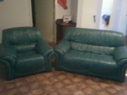 Leather Lounge Suite