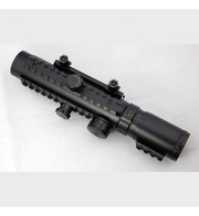 Discount Barska Multi-Rail Electro Sight 1-3x30 IR Red Cross free ship