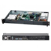 SUPERMICRO 1U 502L D525 ATOM,  1.8GHZ 1MB CACHE,  4GB MAX RAM,  1 3.5