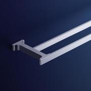 Buy Dorf Jovian Wall Double Towel Rail - 600mm Bathroom Accessories