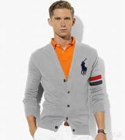 High quality Sweatermen and women polo sweater