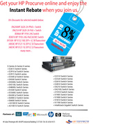 HP Procurves Promotion