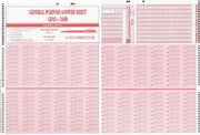OMR Answer Sheet