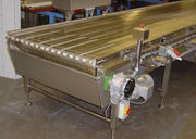Flat wire conveyor belt,  galvanized or stainless steel,  baking