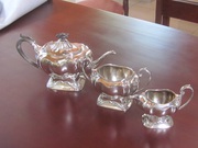 Silverplate teaset Fenton Bros circa 1910