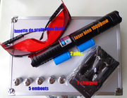 Pointeur laser bleu Surpuissant 10000mw