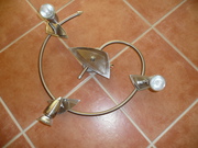 Fancy brushed metal GV10 Light fitting