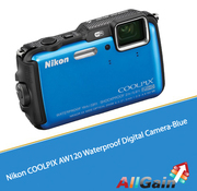 Buy Nikon COOLPIX AW120 Waterproof Digital Camera-Blue