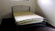 Queen bed with mattress