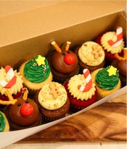 Christmas Special Cupcakes Boxes in Melbourne