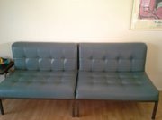 4 SEATER VINYL RETRO LOUNGE