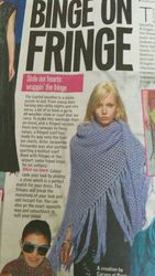 Hand Knitted Stoles From India