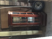 Mahogany display cabinet 